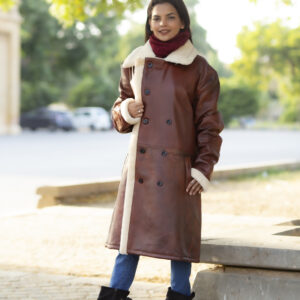 Chestnut Grace Overcoat