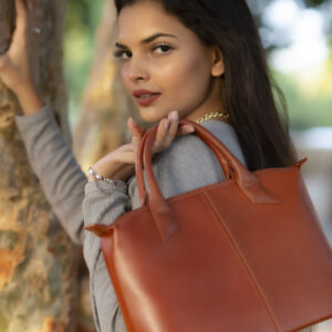 Timeless Luxe Leather Handbag