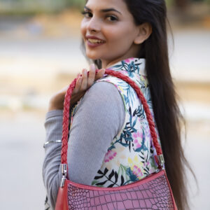 Stylish Leather Shoulder Bag