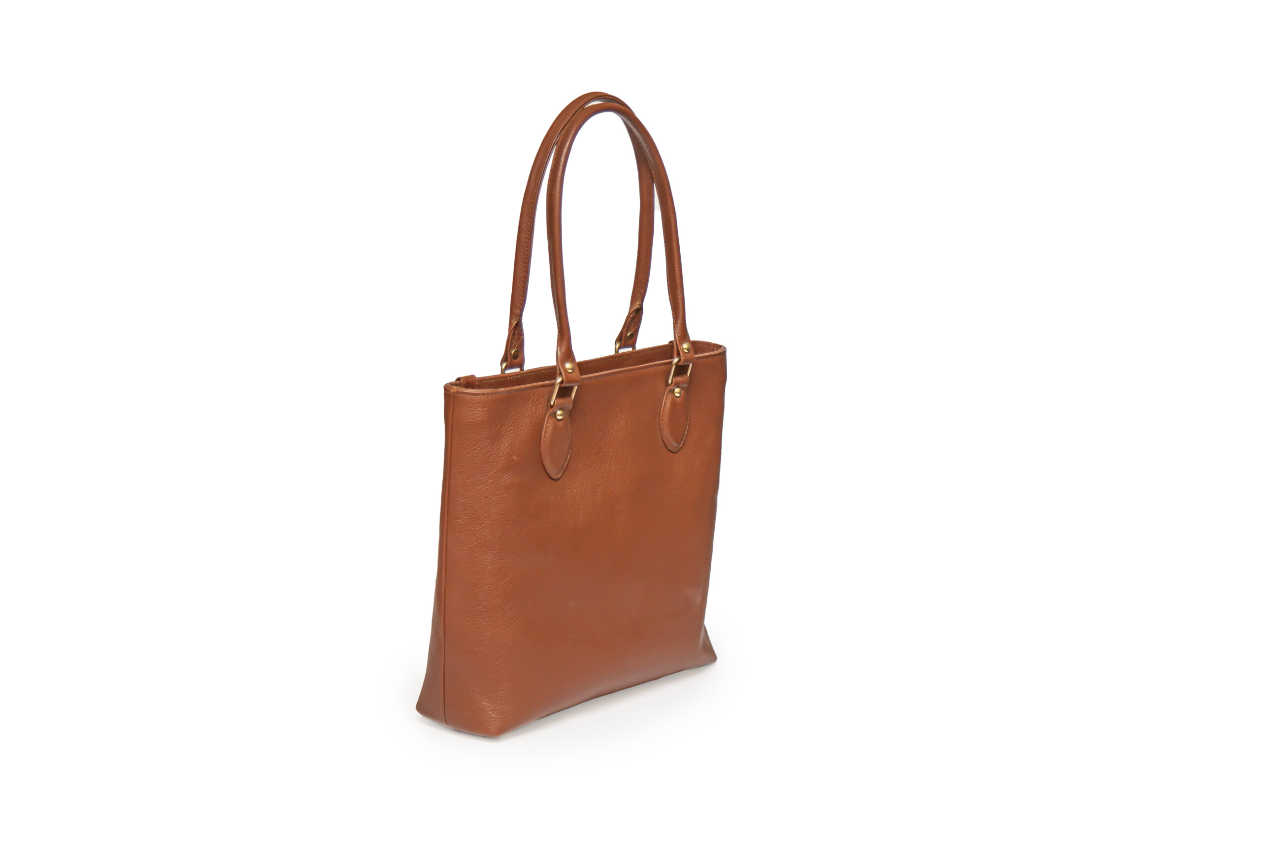 Brown Leather Handbag - Image 4