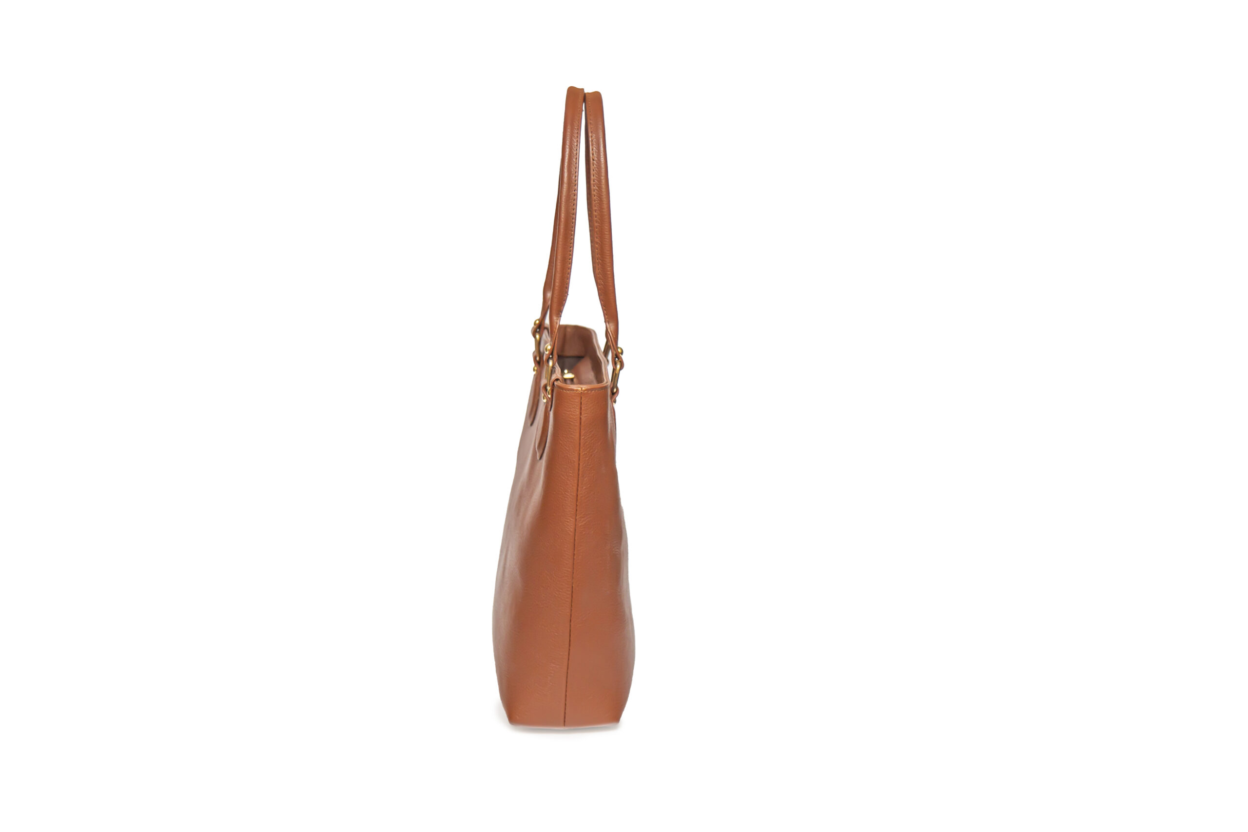 Brown Leather Handbag - Image 3