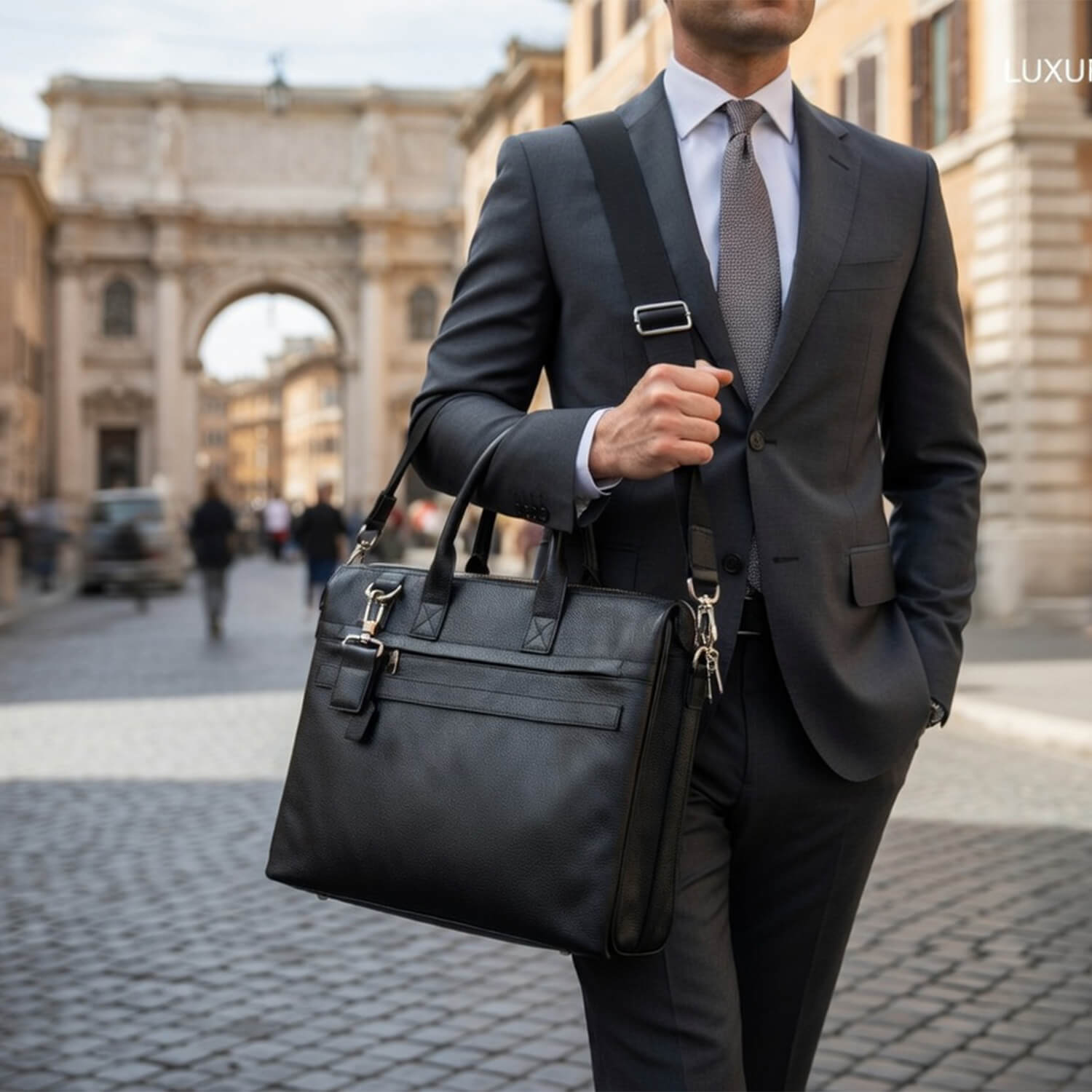 Aizo Nuvrak Office Bag Black - Image 3