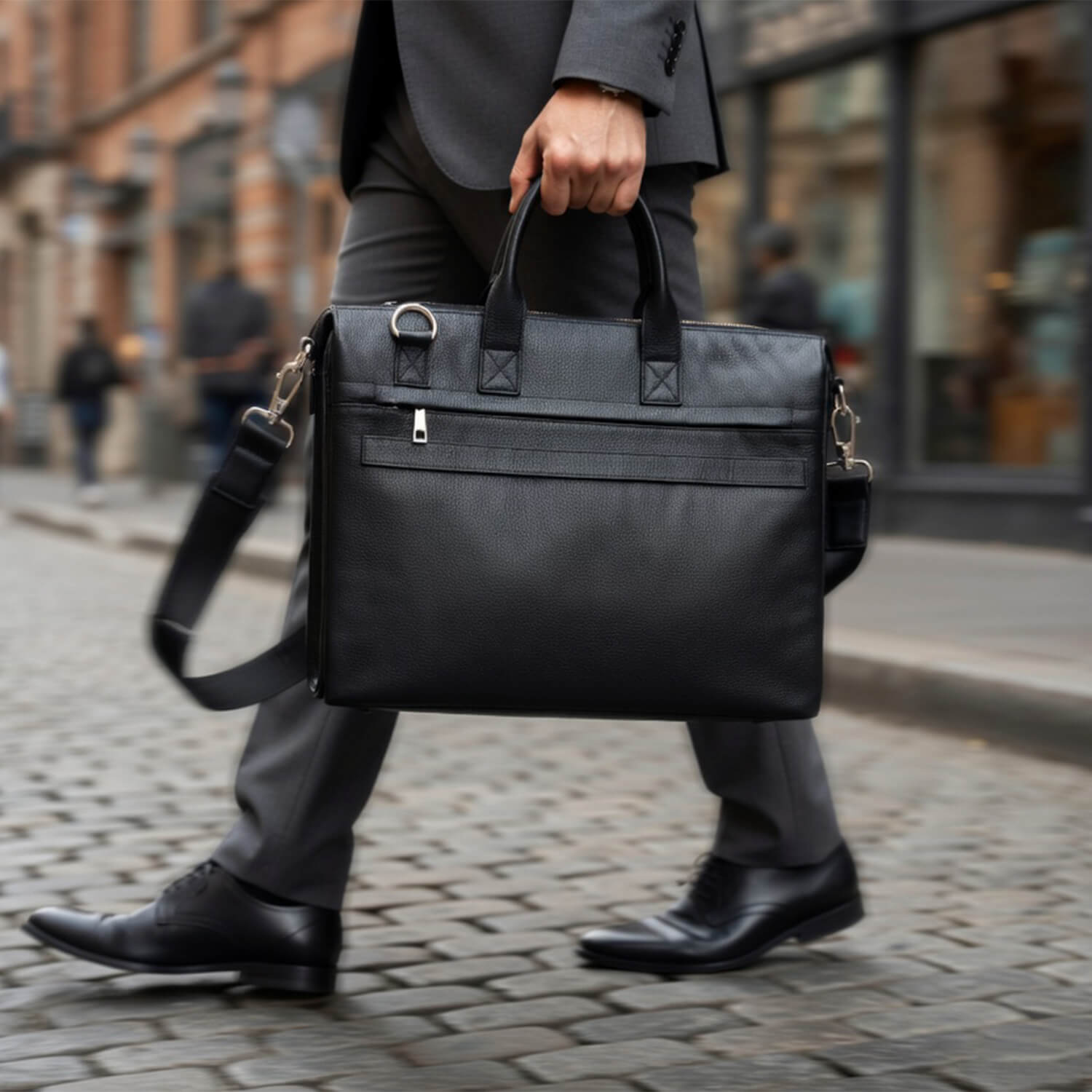 Aizo Nuvrak Office Bag Black - Image 4