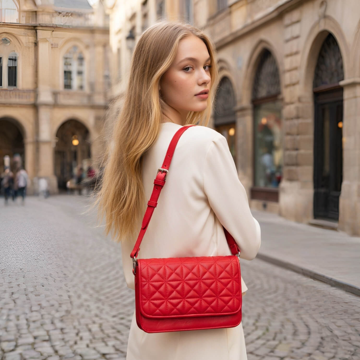 Aizo Cavora Bag Red - Image 3