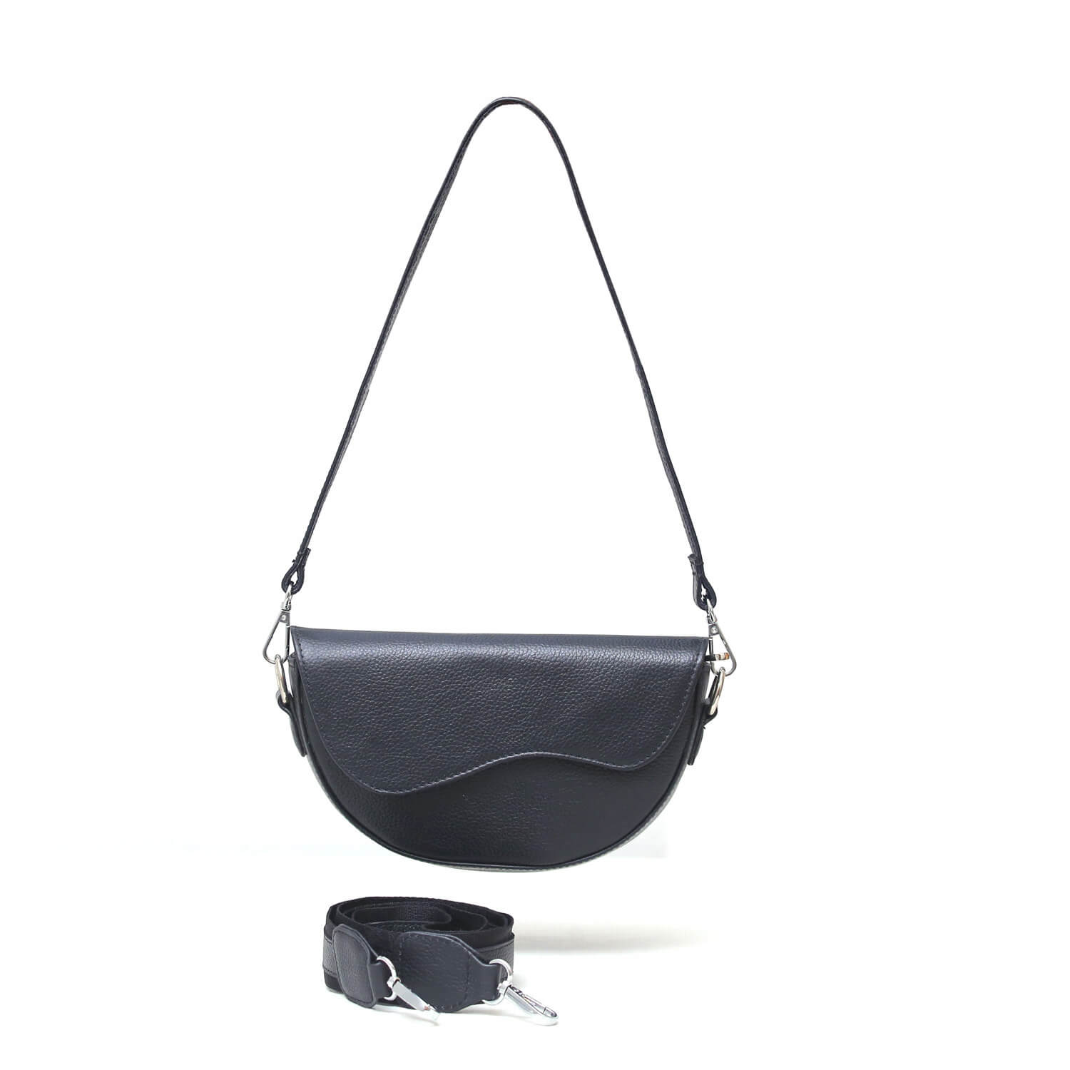 Aizo Luna Arc Bag Black - Image 6