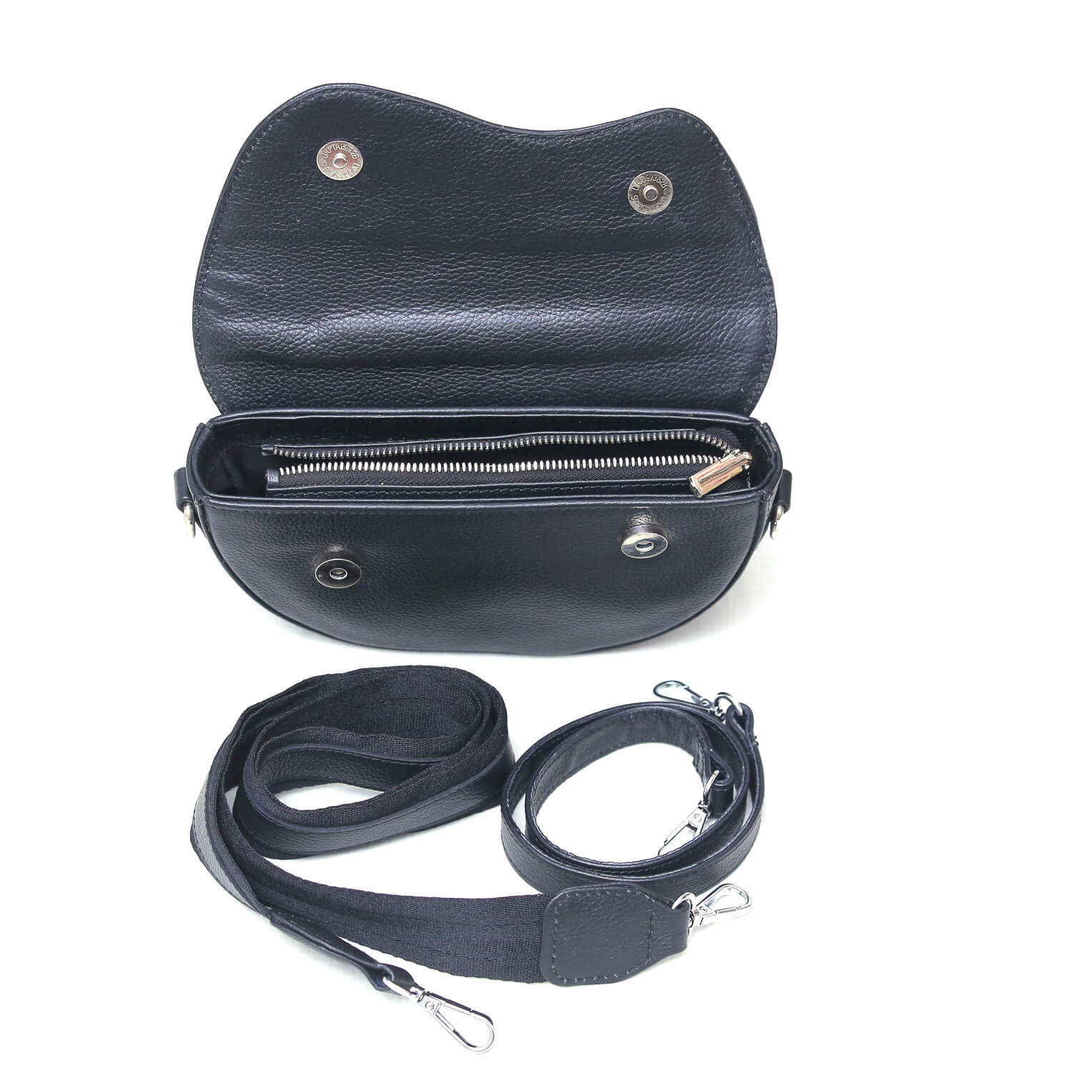 Aizo Luna Arc Bag Black - Image 5