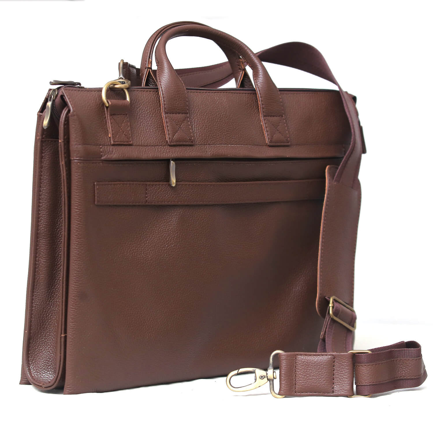 Aizo Nuvrak Office Bag Chocolate - Image 7