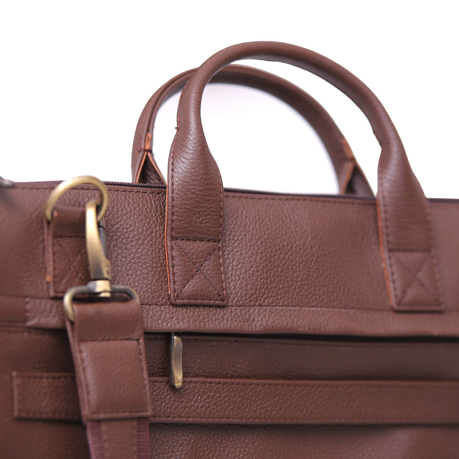 Aizo Nuvrak Office Bag Chocolate - Image 6