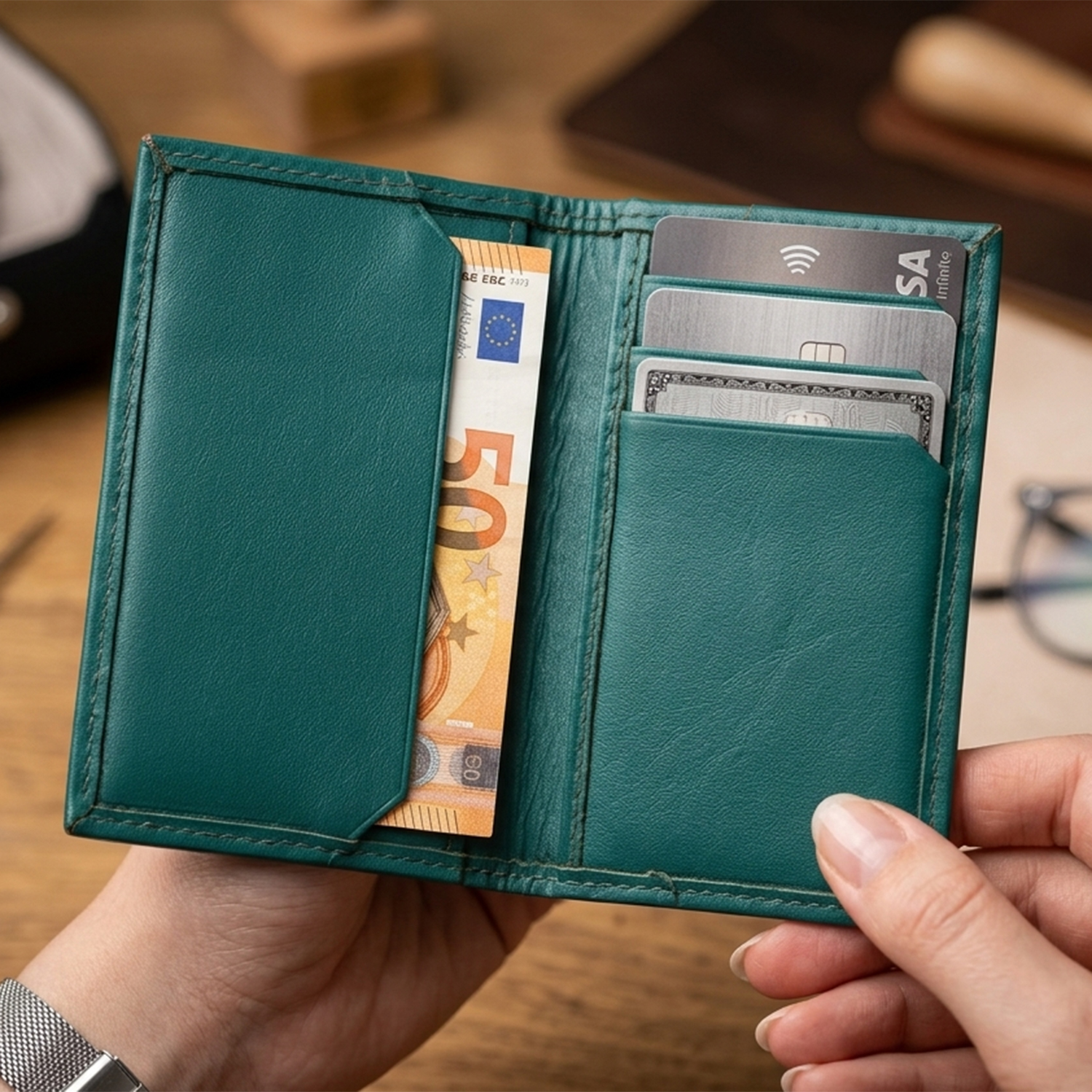 Aizo Verdan Long Wallet